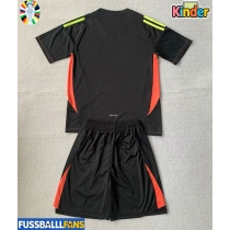 Spanien Torwart Auswärts Trikotsatz Kinder EM 2024 Kurzarm (+ Kurze Hosen)